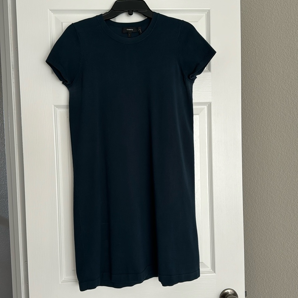 Theory Empire Prosecco Knit Dress Size Large